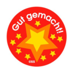 German Gut Gemacht stickers